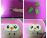 キャラ弁⋆モクロー⋆ポケモンサン＆ムーン作り方7写真