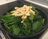 ベーコン薄揚げほうれん草のバター醤油♪作り方2写真