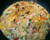 ＊濃い味の野菜炒めの救済リメイクうどん＊作り方3写真