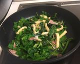 ベーコン薄揚げほうれん草のバター醤油♪作り方6写真