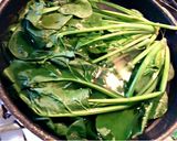 簡単ほうれん草の胡麻和え作り方1写真
