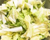余った汁に白菜ブラスの皿うどん作り方1写真