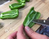 ちょっと大人の肉詰めピーマン&オニオン作り方1写真