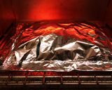 簡単&おつまみ！ネギとチーズのホイル焼き作り方5写真