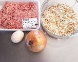 揚げない☆わが家のふわふわ肉だんご作り方1写真
