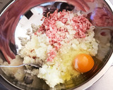 揚げない☆わが家のふわふわ肉だんご作り方2写真