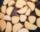さつま芋と鶏肉で酢鶏風♪おいしい甘酢炒め作り方4写真