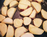 さつま芋と鶏肉で酢鶏風♪おいしい甘酢炒め作り方4写真