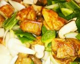 さつま芋と鶏肉で酢鶏風♪おいしい甘酢炒め作り方5写真
