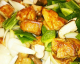 さつま芋と鶏肉で酢鶏風♪おいしい甘酢炒め作り方5写真