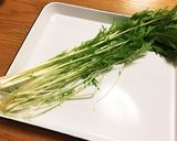 ツナと水菜のシャキシャキマヨ和えサラダ作り方1写真