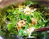 ツナと水菜のシャキシャキマヨ和えサラダ作り方2写真