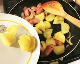 かんたん☆お餅グラタン作り方4写真