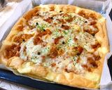 20分で完成！時短発酵なしピザ！全卵ピザ作り方16写真