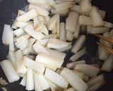 れんこんと白だしでシャキシャキ炒め！作り方5写真