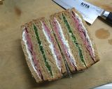 ランチお弁当にアフタヌーン風サンドイッチ作り方8写真