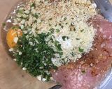 【柿の種】と【鶏ひき肉】でチキンボール♪作り方4写真