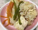 100円以下?!フライパンで簡単パエリア作り方7写真