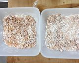 【柿の種】と【鶏ひき肉】でチキンボール♪作り方6写真