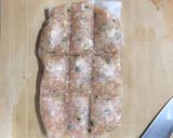 【柿の種】と【鶏ひき肉】でチキンボール♪作り方8写真