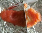 切り餅の明太マヨチーズ焼き作り方2写真
