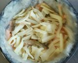 切り餅の明太マヨチーズ焼き作り方5写真