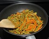 野菜と卵を入りロールビーフ作り方1写真