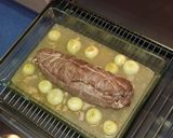 野菜と卵を入りロールビーフ作り方4写真