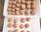 揚げない☆わが家のふわふわ肉だんご作り方6写真