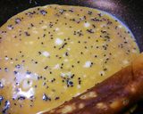 黒ゴマ入りたまご焼き♪作り方3写真