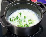 焼き餅入り*七草粥作り方5写真