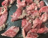 牛肉と銀杏のオイスターソース炒め作り方3写真