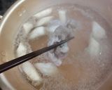 ゆず鍋の豚しゃぶ　雑煮大根入り作り方4写真