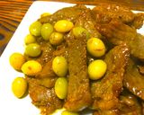 牛肉と銀杏のオイスターソース炒め作り方5写真