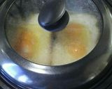離乳食余りのパンの枠で☆目玉焼きパン作り方7写真