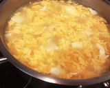 豆腐と卵、ニラの酸辣湯☆作り方5写真