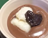 お餅や白玉で☆簡単☆ミルクココアのお汁粉作り方4写真