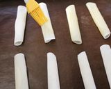 餃子の皮でお手軽♪チョコシガール作り方2写真