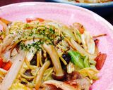 野菜たっぷり焼そば(280kcal)作り方4写真