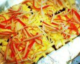 糖質制限☆トースターで厚揚げの和風ピザ作り方4写真