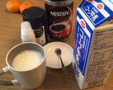 レンジでハニーカフェオレ作り方1写真