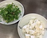春の七草のトマトリゾット作り方1写真