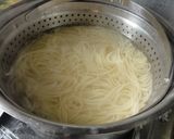 ＊三つ葉のかきたまにゅうめん＊作り方1写真