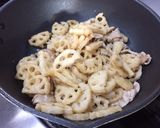 時短★れんこんと豚バラの甘辛炒め作り方3写真