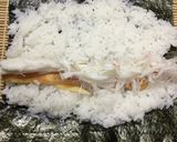 2017年節分・恵方巻き(松葉かに)作り方1写真