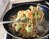 野菜の皮と芯で節約ご馳走♬サクサクべジ天作り方10写真