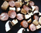 旨辛チョリソーとトマトのタパス風煮込み作り方1写真