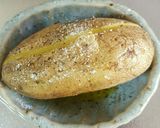 ブロッコリーとチーズのベイクドポテト作り方2写真