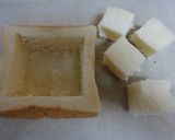 お洒落カフェ風♪リメイク✿パングラタン✿作り方4写真