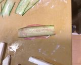 クリームチーズとキュウリの生ハム巻き作り方5写真